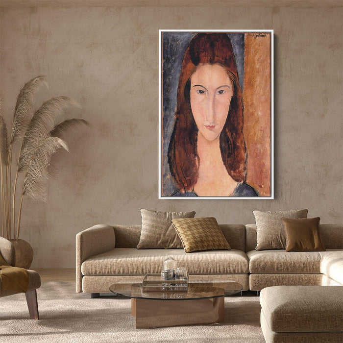 Jeanne Hebuterne by Amedeo Modigliani - Canvas Artwork