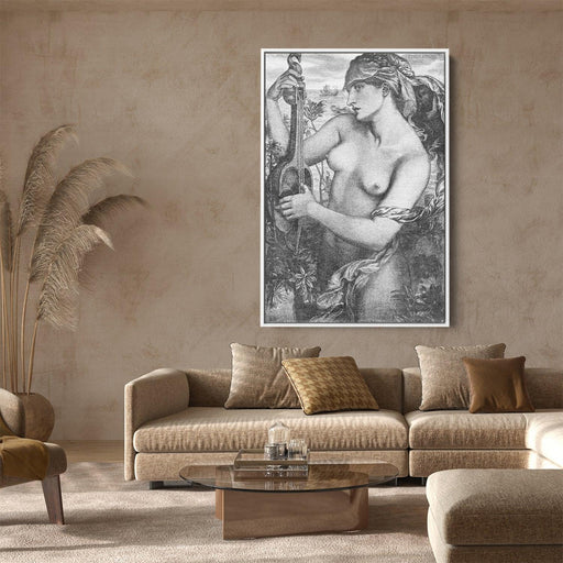 Ligeia Siren by Dante Gabriel Rossetti - Canvas Artwork