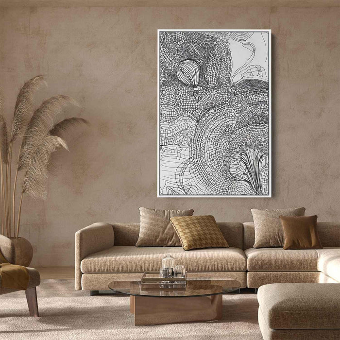 Line Art Sunset #222 - Kanvah