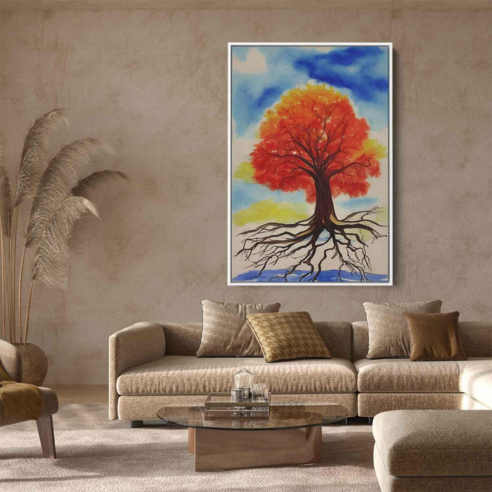 Line Art Tree #218 - Kanvah