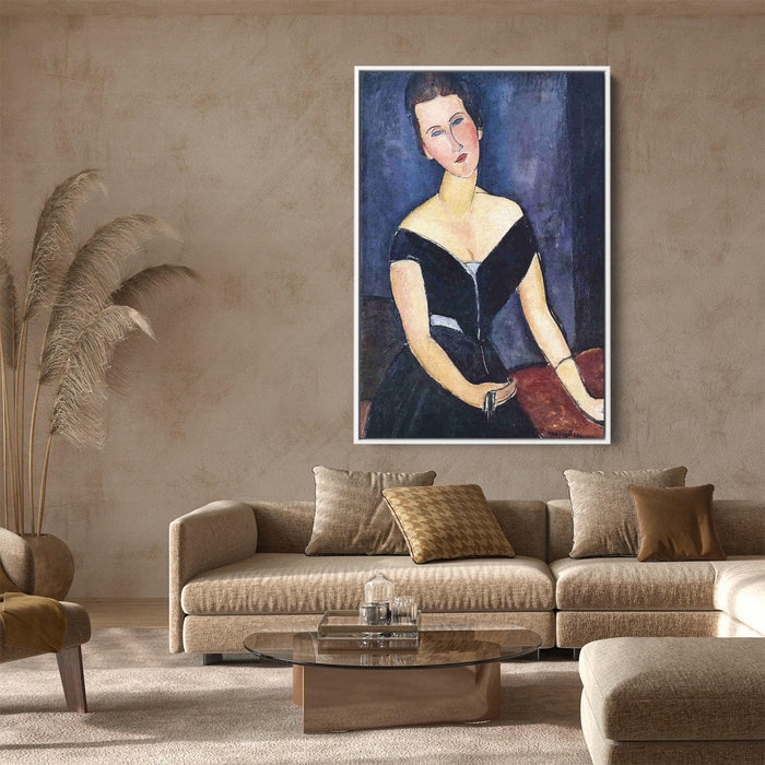 Madame Georges van Muyden by Amedeo Modigliani - Canvas Artwork