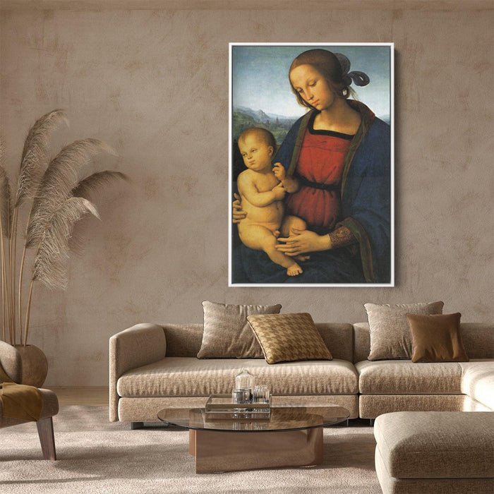 Madonna with Child by Pietro Perugino - Canvas Artwork