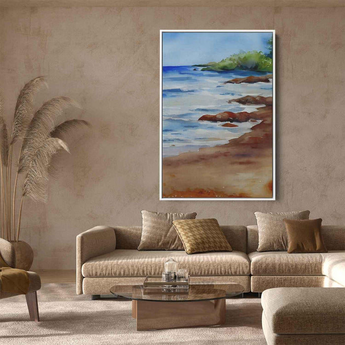 Watercolor Coastal #222 - Kanvah