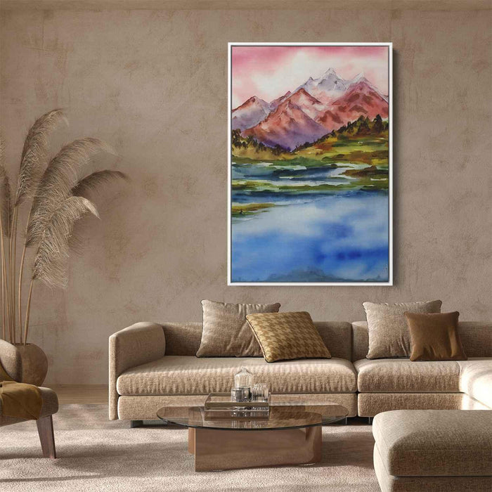 Watercolor Mountain #227 - Kanvah