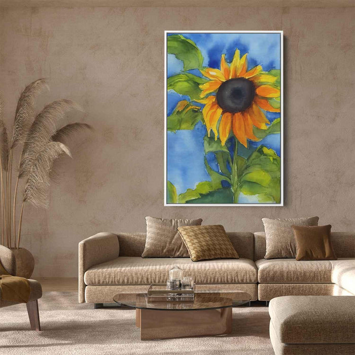 Watercolor Sunflower #227 - Kanvah