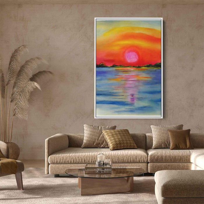 Watercolor Sunset #218 - Kanvah