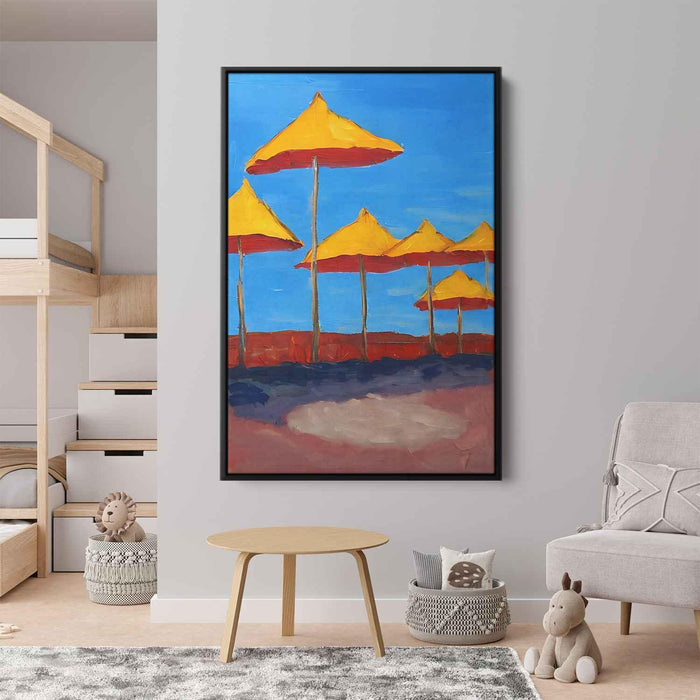 Abstract Beach Umbrellas #234 - Kanvah