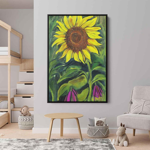 Line Art Sunflower #226 - Kanvah