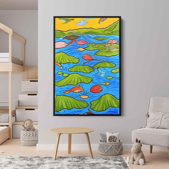 Line Art Water #223 - Kanvah