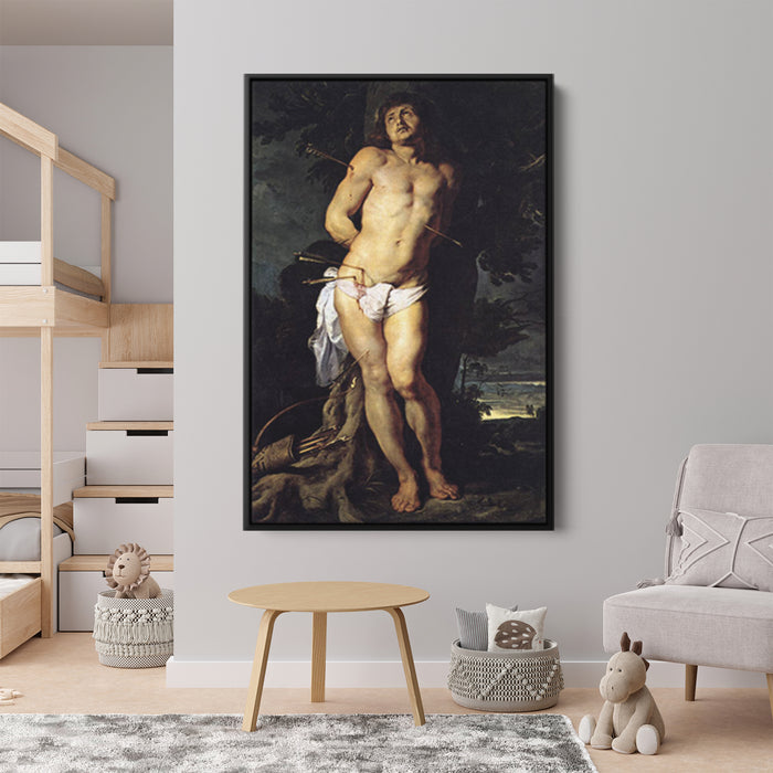 St. Sebastian by Peter Paul Rubens - Canvas Artwork