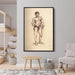 Standing Male Nude Seen from the Front by Vincent van Gogh - Canvas Artwork