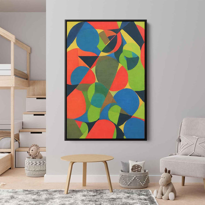 Tan Geometric Shapes #220 - Kanvah