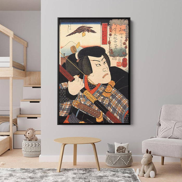 The actor by Utagawa Kuniyoshi - Canvas Artwork