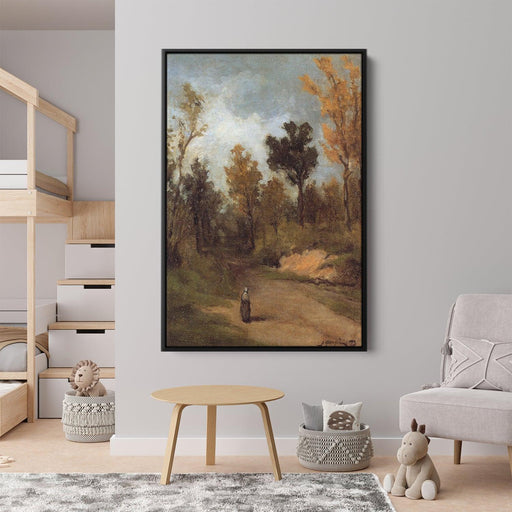 The Forest Path by Paul Gauguin - Canvas Artwork