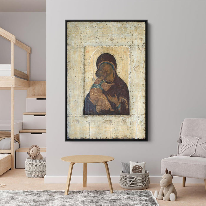 The Virgin of Vladimir by Andrei Rublev - Canvas Artwork