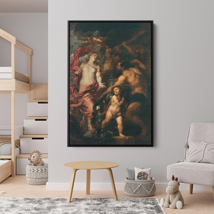 Venus asking Vulcan for the Armour of Aeneas by Anthony van Dyck - Canvas Artwork