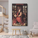 Virgin and Child Enthroned by Hans Memling - Canvas Artwork