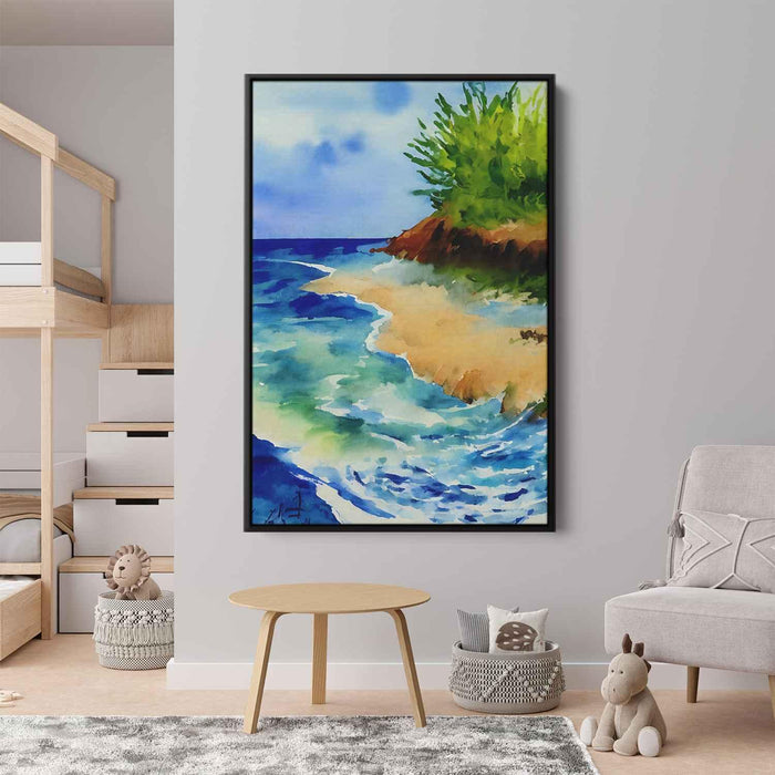 Watercolor Beach #223 - Kanvah