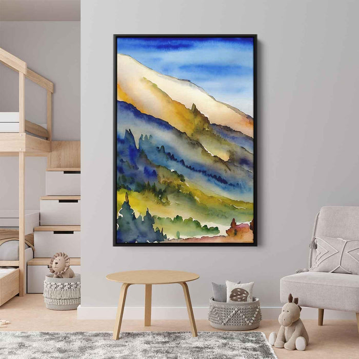 Watercolor Mountain #202 - Kanvah