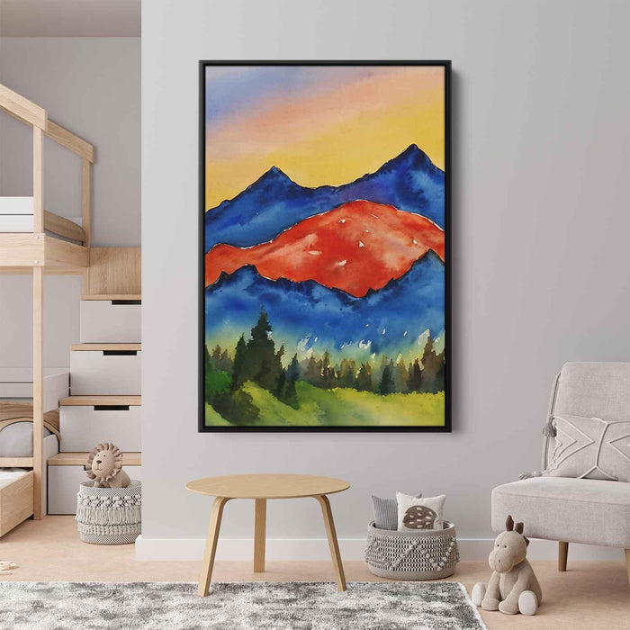 Watercolor Mountain #203 - Kanvah