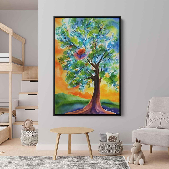 Watercolor Night #220 - Kanvah