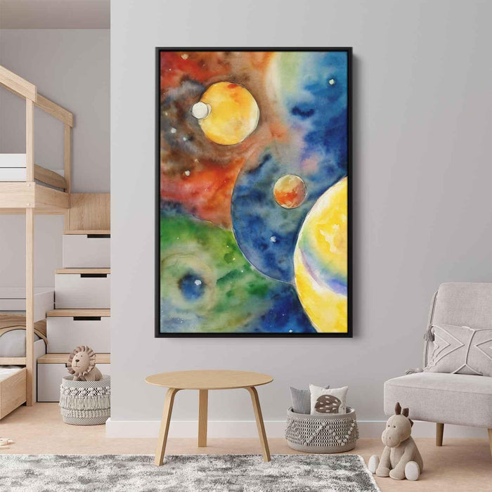 Watercolor Planets #202 - Kanvah