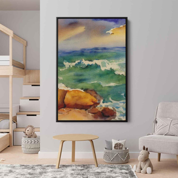 Watercolor Sea #202 - Kanvah