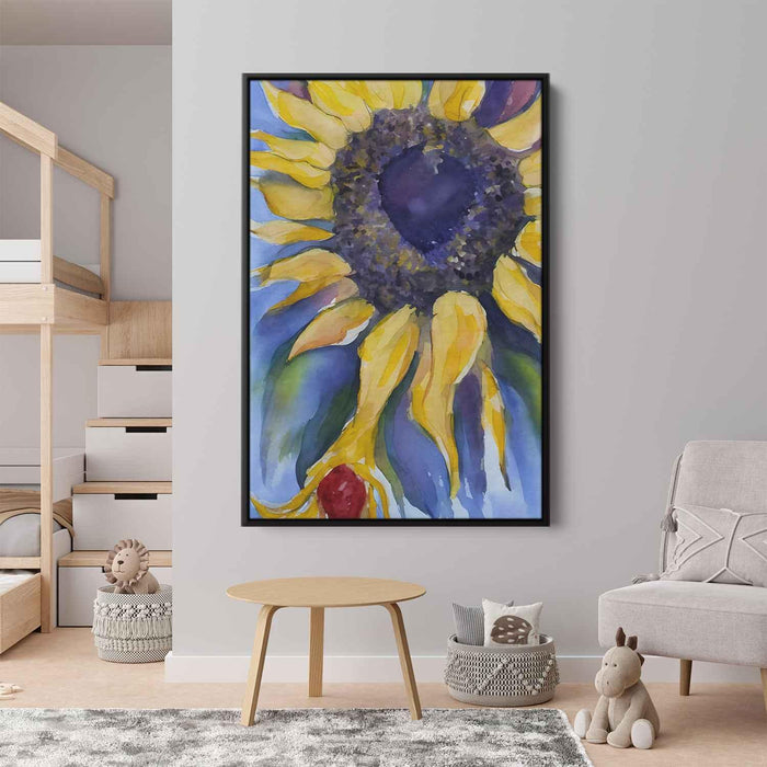 Watercolor Sunflower #233 - Kanvah