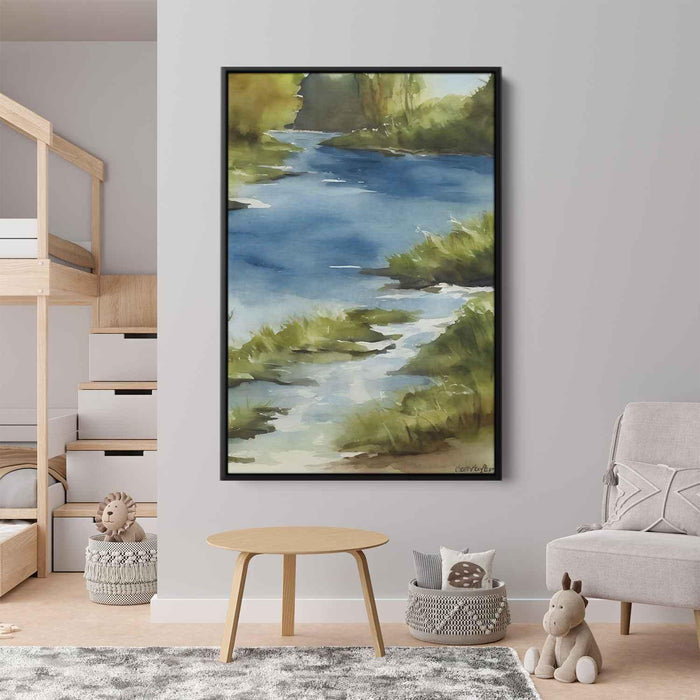 Watercolor Water #236 - Kanvah