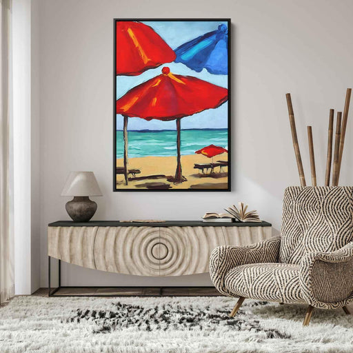 Abstract Beach Umbrellas #237 - Kanvah