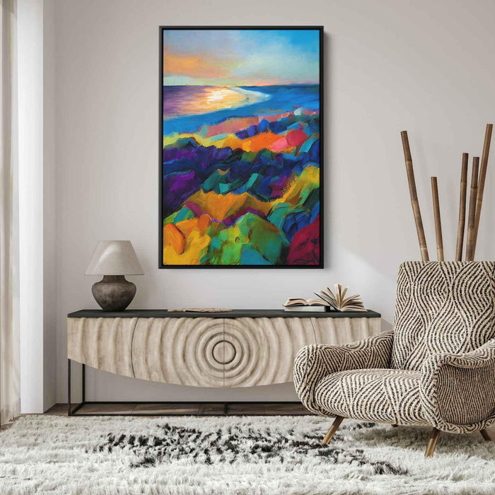 Abstract Rocky Beach #201 - Kanvah