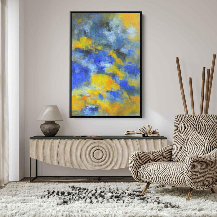 Blue Abstract Landscape #228 - Kanvah