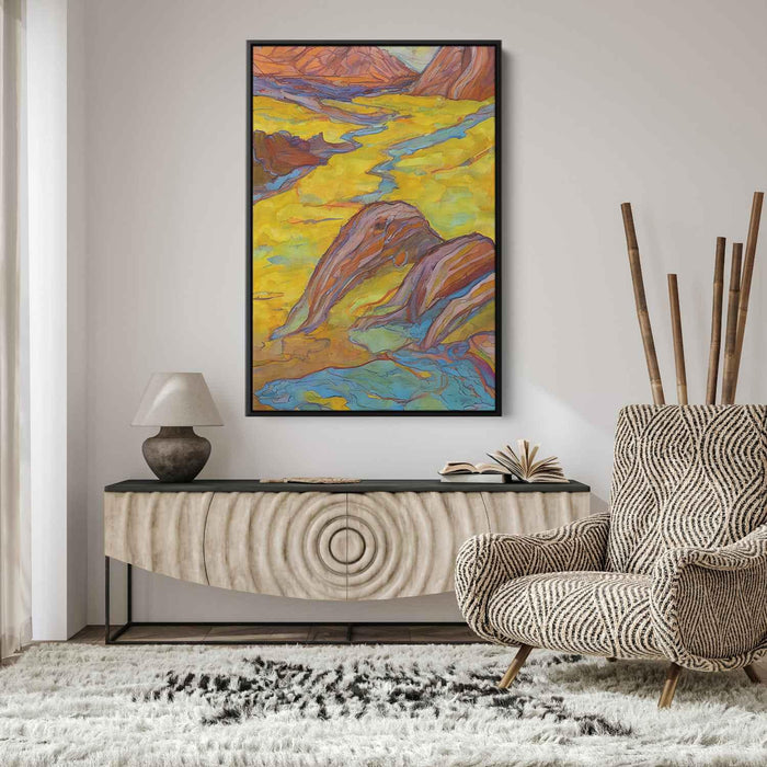 Line Art Desert #212 - Kanvah