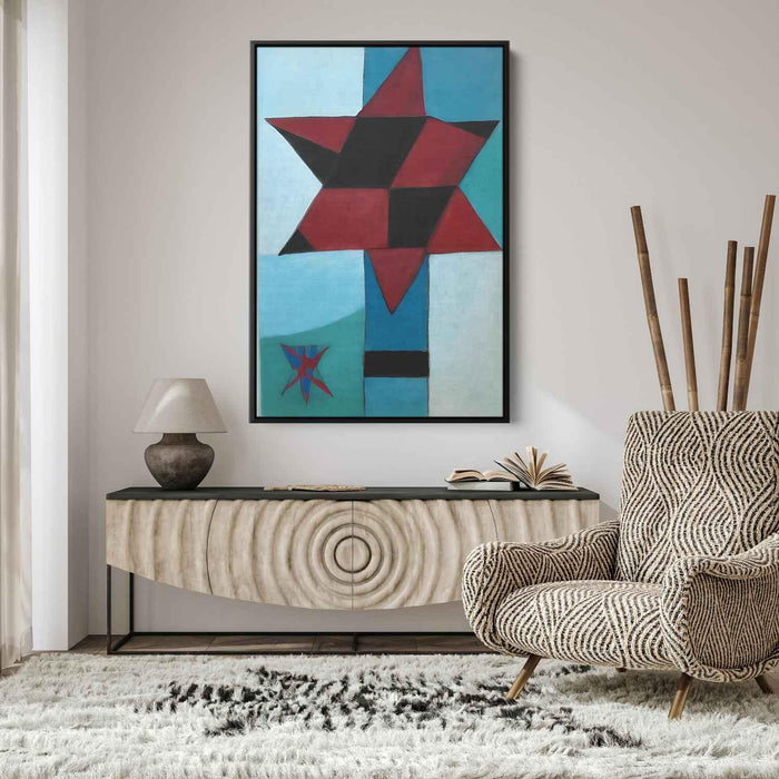 Pastel Bauhaus Stars #211 - Kanvah