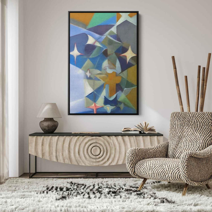 Pastel Bauhaus Stars #219 - Kanvah