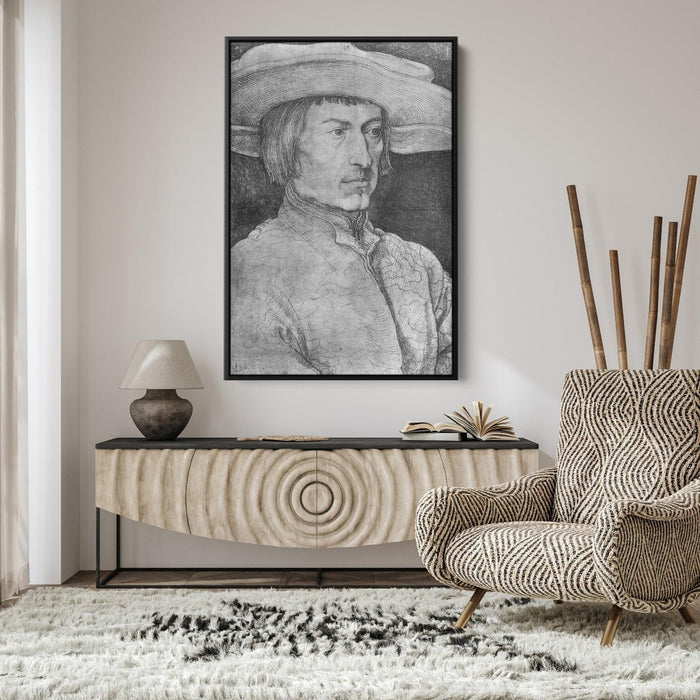 Portrait of a Man by Albrecht Durer - Canvas Artwork