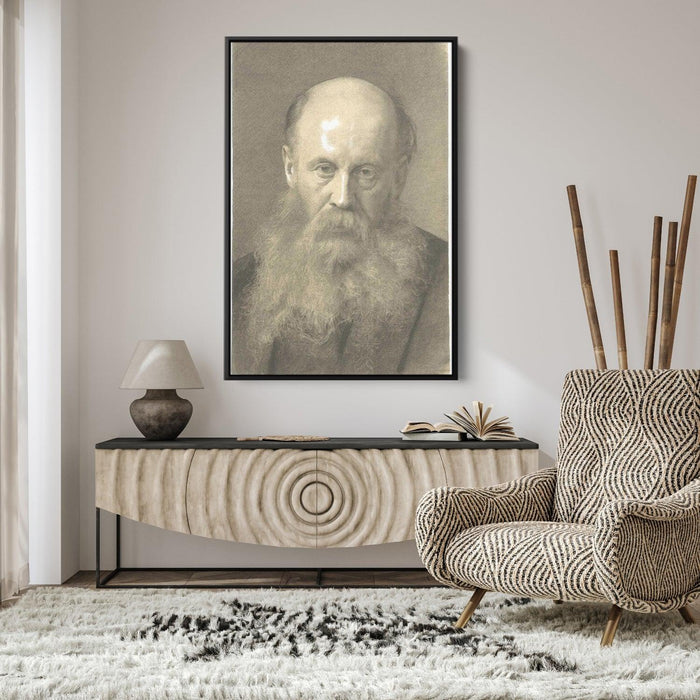 Portrait of a man with beard by Gustav Klimt - Canvas Artwork