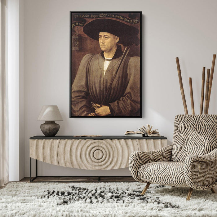 Portrait of a Man by Rogier van der Weyden - Canvas Artwork