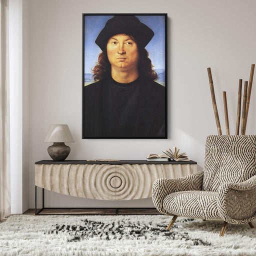 Portrait of a Man by Raphael - Canvas Artwork