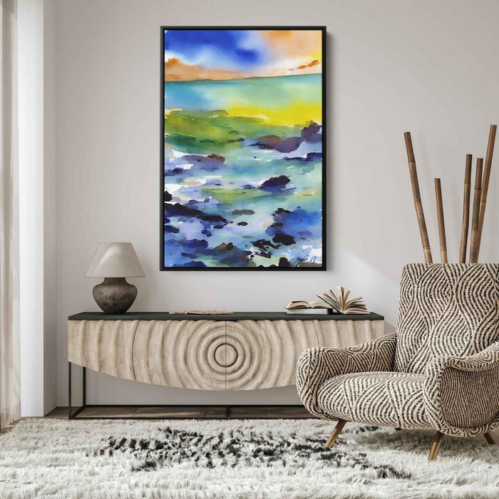 Watercolor Beach #208 - Kanvah