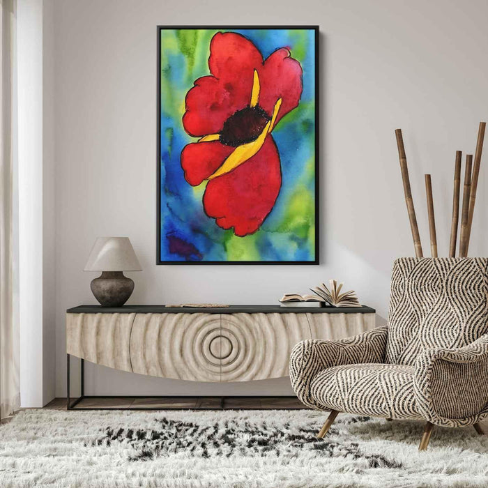 Watercolor Flower #201 - Kanvah