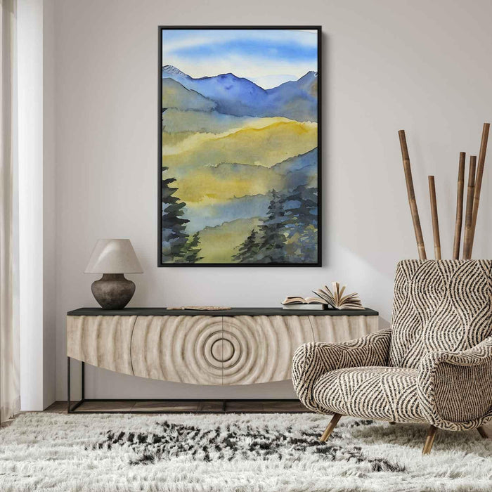 Watercolor Mountain #208 - Kanvah