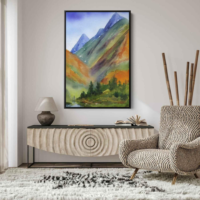 Watercolor Mountain #212 - Kanvah