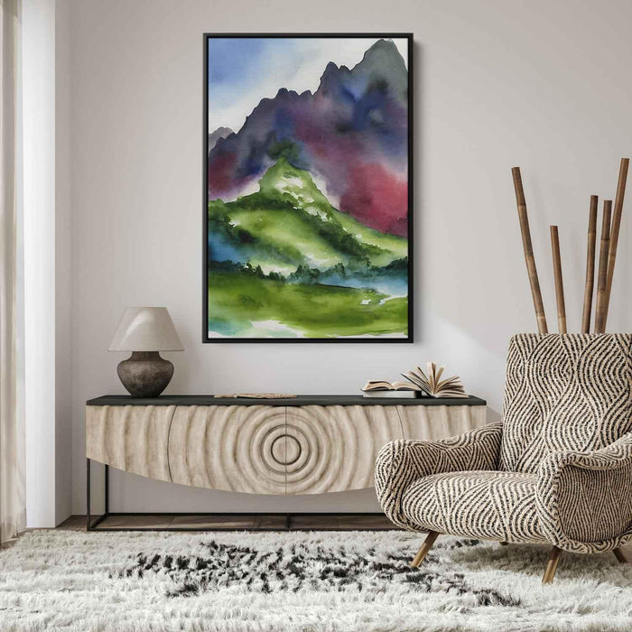 Watercolor Mountain #228 - Kanvah