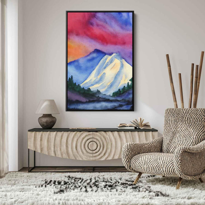 Watercolor Mountain #232 - Kanvah