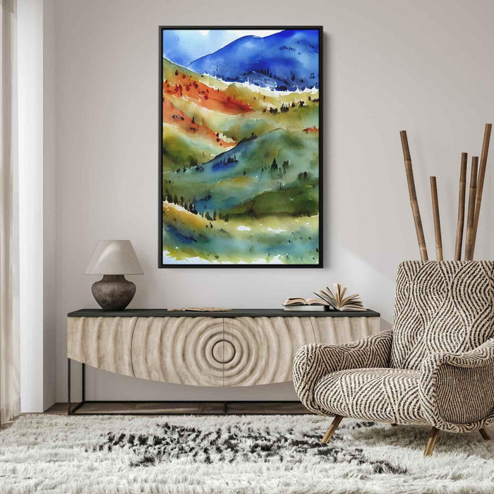 Watercolor Mountain #235 - Kanvah