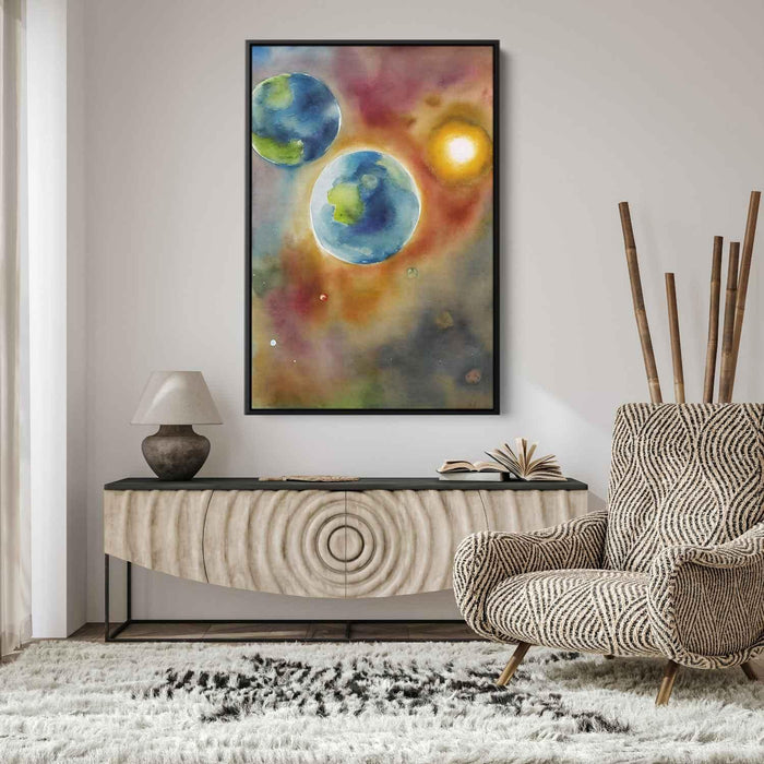 Watercolor Planets #208 - Kanvah