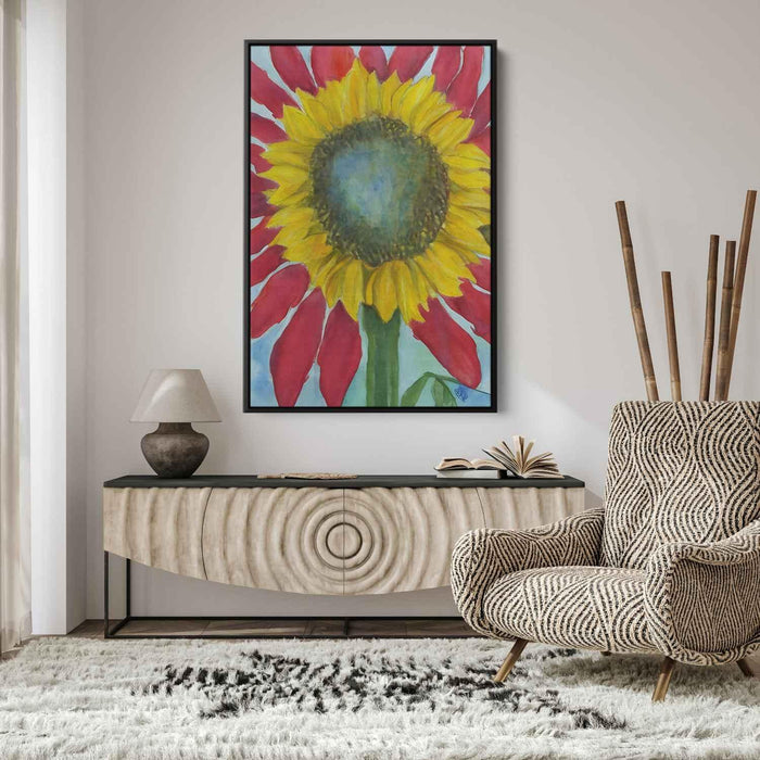 Watercolor Sunflower #217 - Kanvah