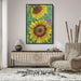 Watercolor Sunflower #228 - Kanvah