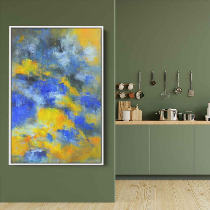 Blue Abstract Landscape #228 - Kanvah